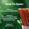HoneyPlusCo | 100% Natural Honey Sticks - Green Apple (Flavored)