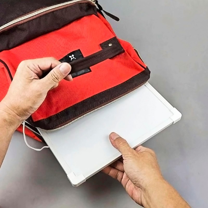 Double Sided White Board Dry Erase 11" x 14", White