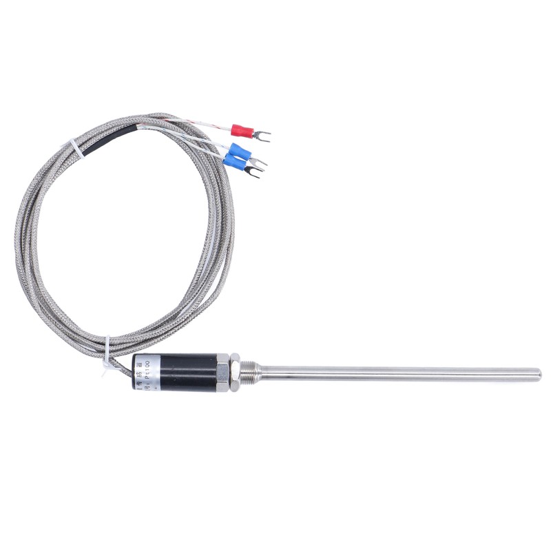 Temperature Sensor Waterproof Pt100 Thermistor Temp Probe for Measurement WZPT‑10