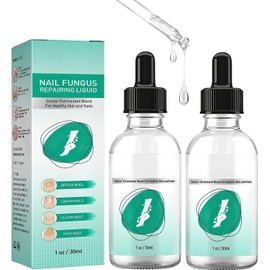 2 piezas de suero reparador de uñas de los pies, suero reparador de cutículas de uñas de los pies, repara uñas dañadas y agrietadas