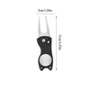 Stainless Steel Golf Divot Repair Tool 1Pcs Foldable Golf Divot