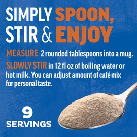 Maxwell House International Café Francais Café-Style Instant Coffee Beverage Mix,7.6 oz Canisters (Pack of 4)