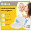 Medela Ultra-Breathable Nursing Pads, Highly Absorbent, Breathable & Discreet for