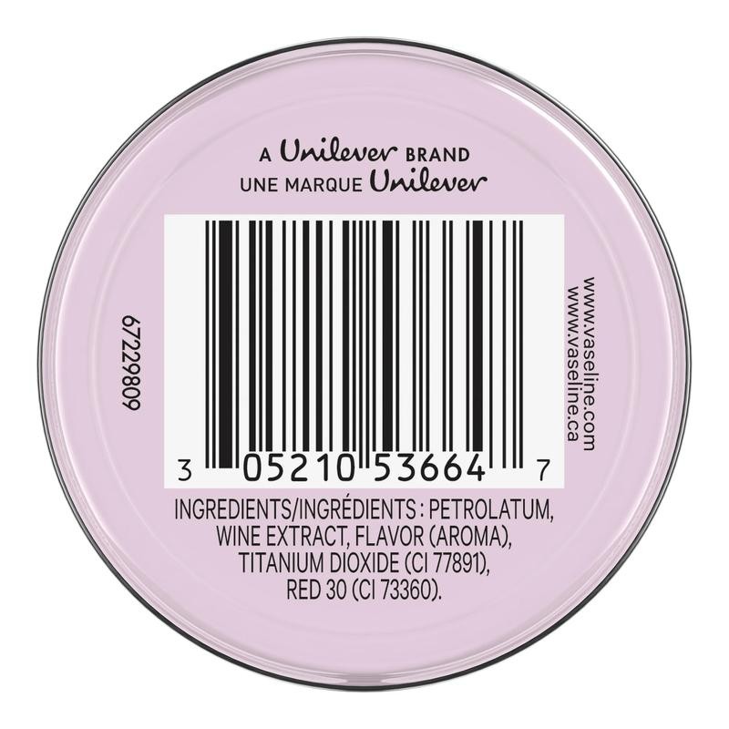 Vaseline Lip Therapy Pink Bubbly Lip Balm Tin, 0.7 Oz