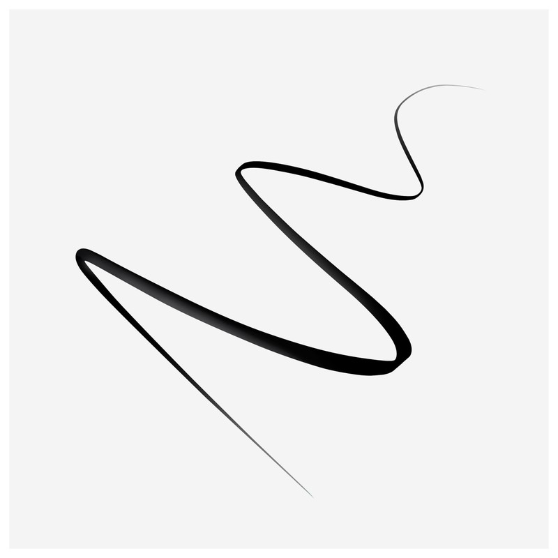 Rimmel Exaggerate Liquid Eyeliner, Black, 2.5ml (Pack of 1)