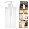 FUNOMOCYA Hand Press Dispenser for Syrup Bottle Versatile Squeeze Jam