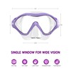 Aegend 2 Pack Kids Swim Goggles with Nose Cover, Anti