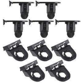 RLB-HILON 5 Sets Front Bumper to Fender Liner Clips Compatible with Toyota Camry Corolla Sienna Venza, for Lexus ES300h ES250 ES350, Liner Retainer and Pin Hold Clip Fastener