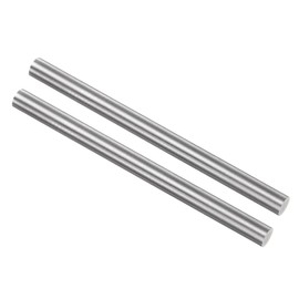 sourcing map 2pcs Round Steel Metal Rods, 9mm x 100mm High Speed Steel (HSS) Lathe Bar Stock Tool, for Shaft Gear Drill Lathes Boring Machine Turning Miniature DIY Craft