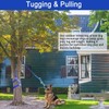 SYOOY Dog Bungee Tug Toy Hanging from Tree,Outdoor Tug of