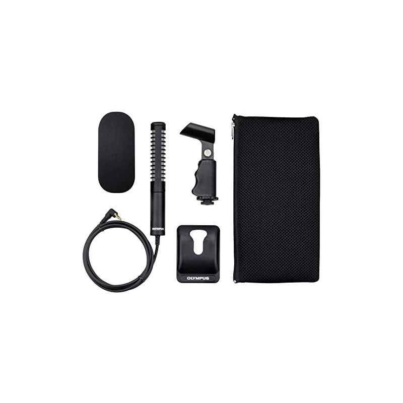 Olympus ME-31 Compact 1.5m 3.5mm Jack Gun Uni Directional Microphone