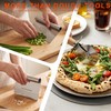 YIBAKE Pizza Accessory Set, 1 Pizza Cutter, 1 Large and