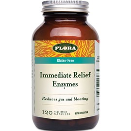 Flora Udos Choice Ultimate Digestive Enzyme - Immediate Relief, 120 Vegetarian Capsules