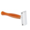 Long Handle Double Edge Safety Razor Zinc Alloy Resin Manual