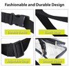 Garnen Clear Fanny Pack Stadium Approved for Women/Men, Transparent Belt