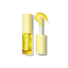 SHEGLAM Jelly Wow Hydrating Non-Sticky Lip Oil Moisturizing Plumping Lip Gloss - Grapefruit Glow