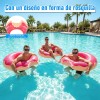 3pzs Salvavidas Inflables Donas Flotadores Para Alberca 90cm