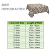 Wood Grain Tablecloth Square Table Cloth Grey Fence Panels Tablecloths
