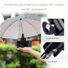 DSLR Mirrorless Camera Hot Shoe Umbrella Rain Cover Protector Sunshade