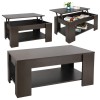 Modern Lift-up Top Tea Coffee Table Hidden Storage Compartment &