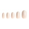 Invogue Coloured Oval Nails - Classic Nude (Pack of 24)