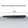 PIT66 Front Bumper Lower Grille Insert, Compatible With Ford Escape