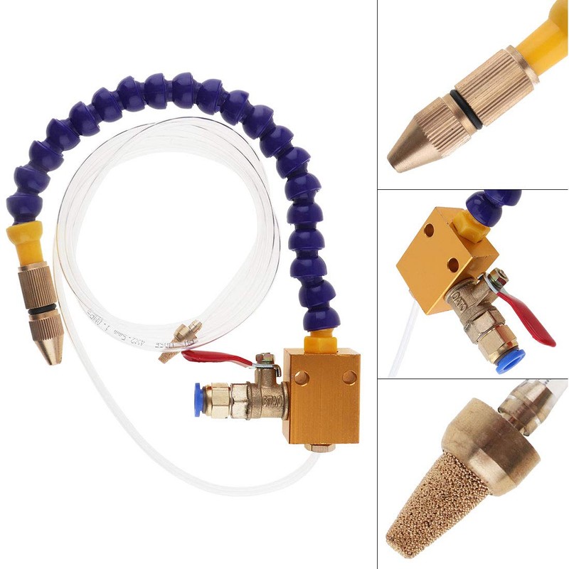 ChgImposs Mist Coolant Lubrication Spray System, Engraving Machine Metal Cutting