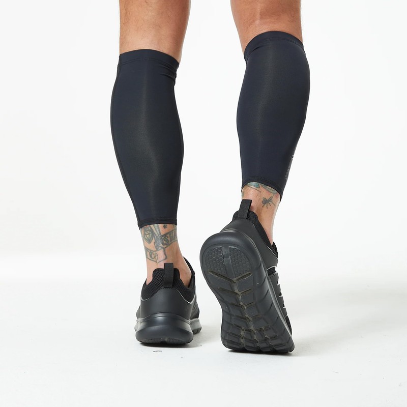 DFND Unisex Active Ax Compression Calf Sleeve - Black -