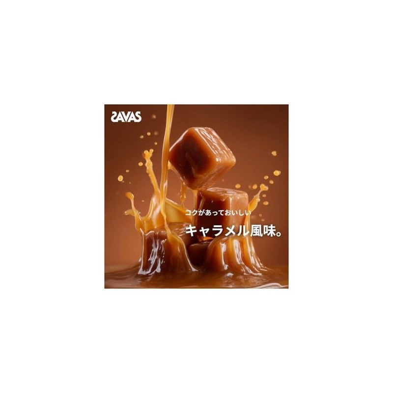 ザ바스 (SAVAS) 웨이 프로틴 100 캐러멜 맛 980g SAVAS Whey