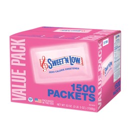 Sweet 'N Low Zero Calorie Sweetener - 1500 Packets