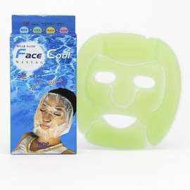 Facial massage, cool pack, cold pack, mask pack, ice pack, skin soothing gel mask 2ea