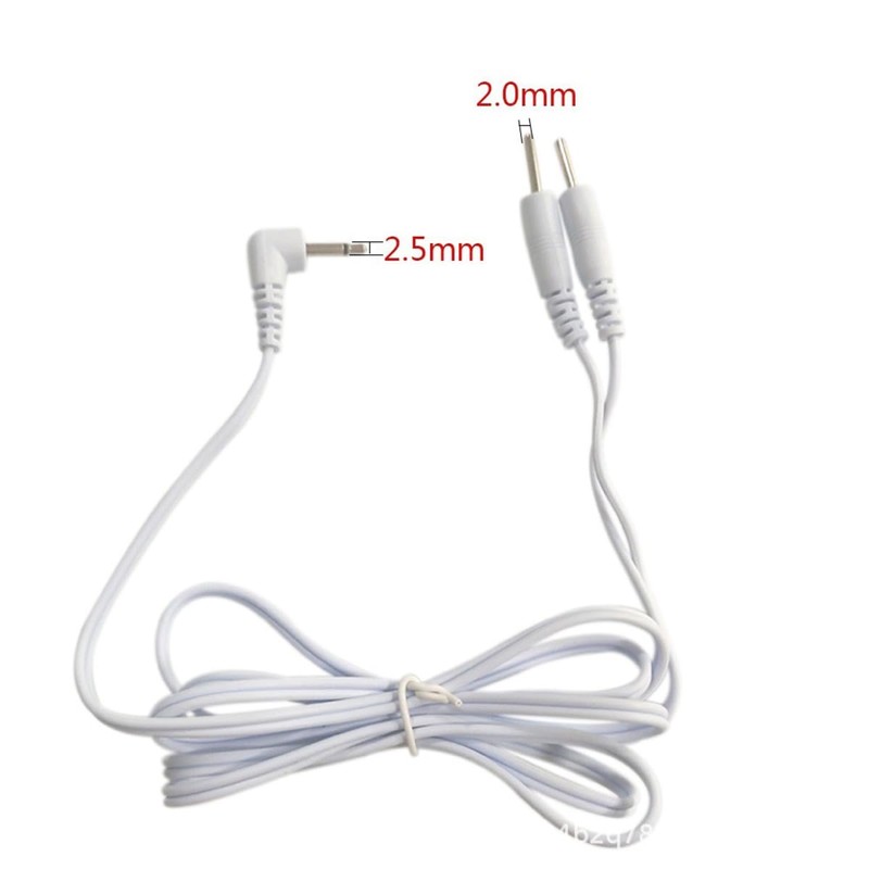 TENS Cable Connector DC 2.5 mm Pin 2 mm Connection