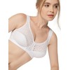 DORINA Women's's Yvonne Soft Bra Everyday, White, 46C