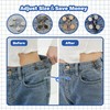 48 Pieces Adjustable Waist Buckle Extender Set, 4 Style No