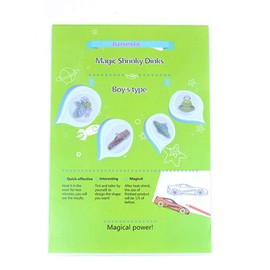 ANCLLO 8 Pieces Plastic Shrink Wrap for Creative Shrink Wrap