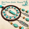 Dream Catcher for Car,Handmade Knitted Boho Car Mirror Hanging Accessories