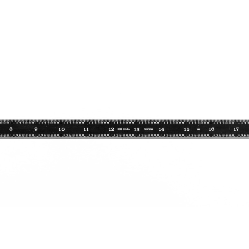 PEC Tools 161-024EZ, 24 Inch Flexible Ruler, 16R (32nds, 64ths,