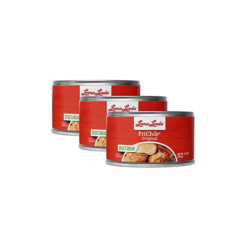 Vegetarian Chicken Plant Based Alternative - Loma Linda FriChik Meatless