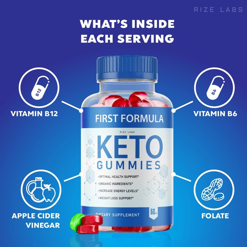 rize labs - First Formula Keto ACV Gummies Apple Cider