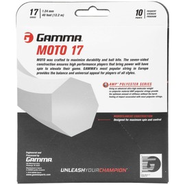 Gamma Sports AMP Moto 17g String - Black