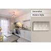 Henne Bery Soft Modern Decorative Wall Plate Switch Plate Outlet