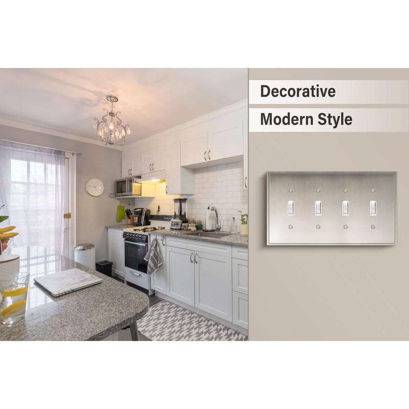 Henne Bery Soft Modern Decorative Wall Plate Switch Plate Outlet