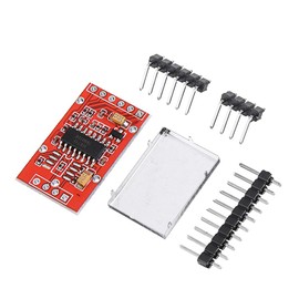 DollaTek 5Pcs HX711 Dual Channel 24-Bit A/D Converter Pressure Weighing Sensor Module with Metal Housing