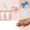 480 piezas de 12 tamaños diferentes naturales francesas cortas uñas