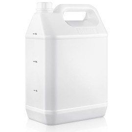 Reallnaive 4 Gallon Water Jugs with Lids F-Style Plastic Storage Jug Heavy Duty Containers Automotive Used Oil & Liquid Storage for Water, Sauces, Soaps, Cleaning Solutions, Industrial Home