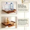 ZICHOUYING Buddha Shelf Wall Camphor Wood, Altar Shelf with Telescopic