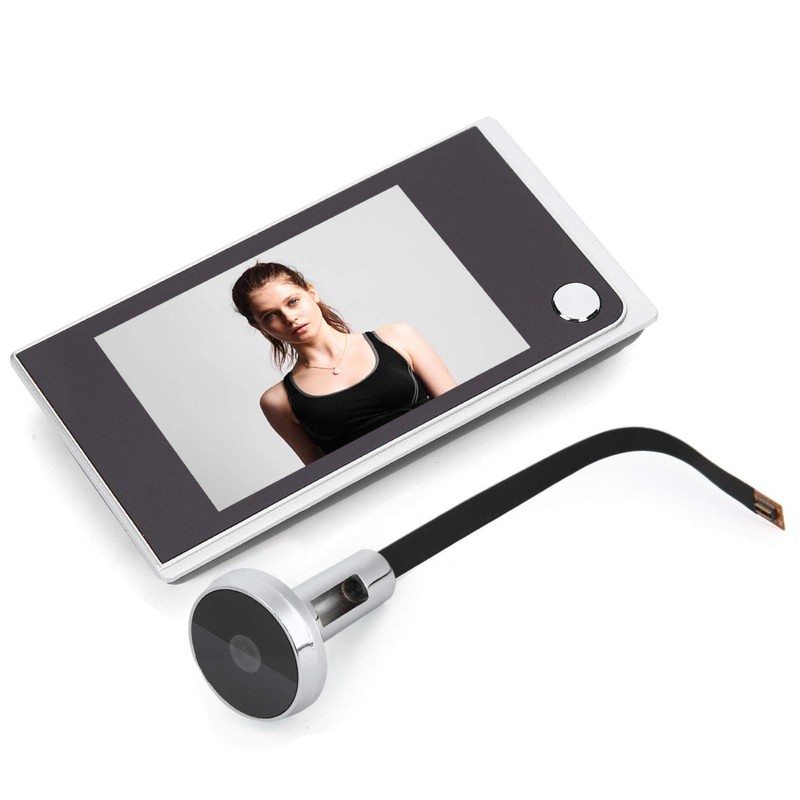 Asixxsix Home Security Camera, 120 Degree Door Viewer, HD Colour