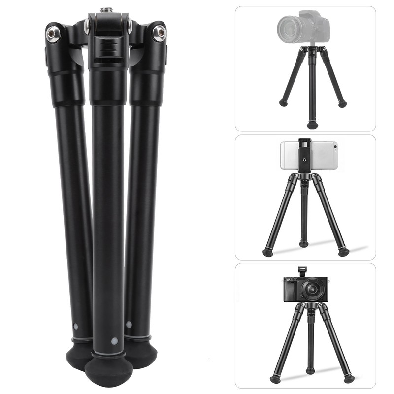 Portable Table Tripod Aluminum Alloy Support Live Stream Stabilizer for