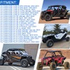 WIKIBB Air Vent Cover Intake Screen for Polaris RZR PRO