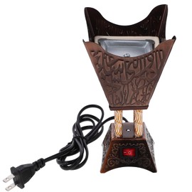 Holibanna Plug-in Incense Burner Electric Vintage Burner Ornament Arabic Decor Aroma Burner Decorative Incense Holder for Home Dining Table Centerpiece